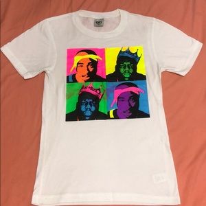 Tupac & Biggie Custom T-shirt (XS)